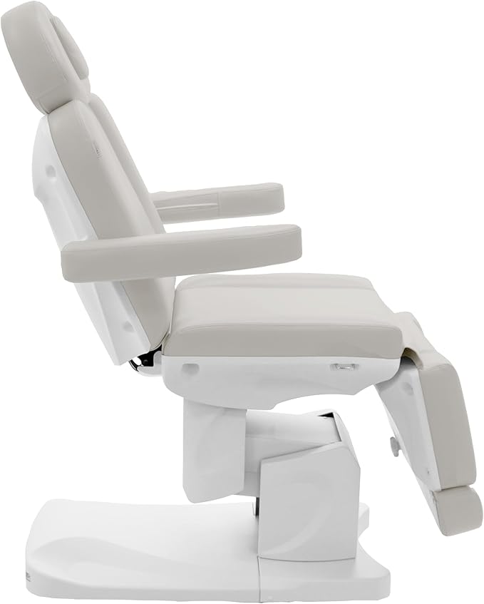 SKINACT Bellage Electric Treatment Table (Chair) 4 Electric Adjustable Motors (Light Gray)