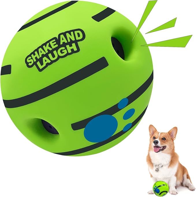 Dog Toys Ball, Interactive, S, 3.14 in (8 cm) | Shaking with Gibbering Sound, For Training & Herding