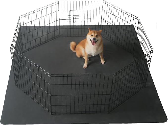 Dog Pee Pad 72x72 in Washable, Waterproof, Non Slip Pet Pad for Training