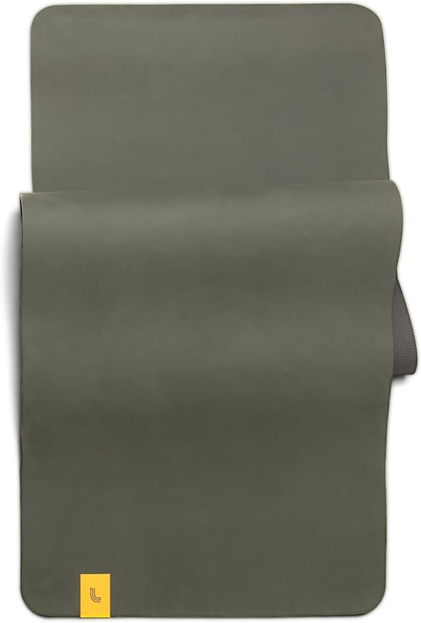 Lolë Pose Yoga Mat for Women with Strap Carrier – Non-Slip 5mm Thick