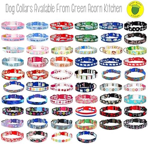 Periodic Table Dog Collar, Small 9-13 Inches