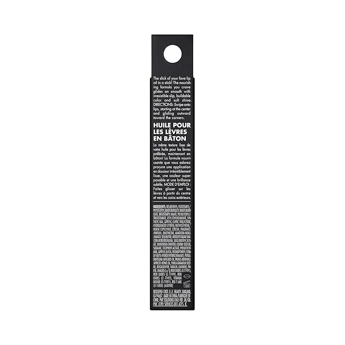 e.l.f. Glow Reviver Slipstick, Tinted Lip Oil Stick, Non-Sticky & Hydrating For A Soft-Shine Finish, Vegan & Cruelty-Free, Truffle-maker
