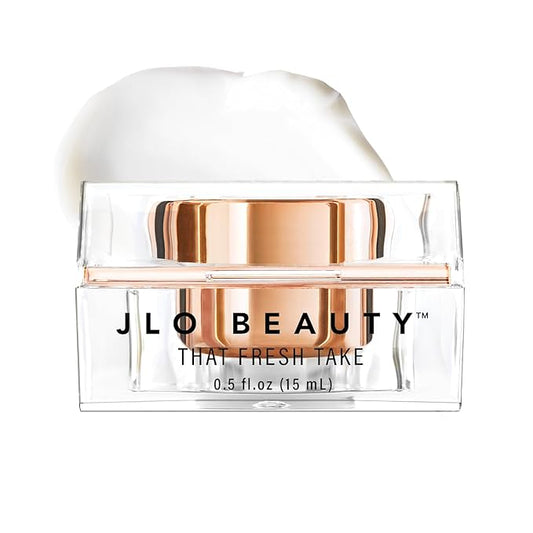 JLO BEAUTY Under Eye Cream for Women, Moisturizer with Peptides & Hyaluronic Acid, Hydrating Skin Care Cream to Help Reduce Puffiness, Dark Circles, Fine Lines & Wrinkles, That Fresh Take, 0.5 Oz