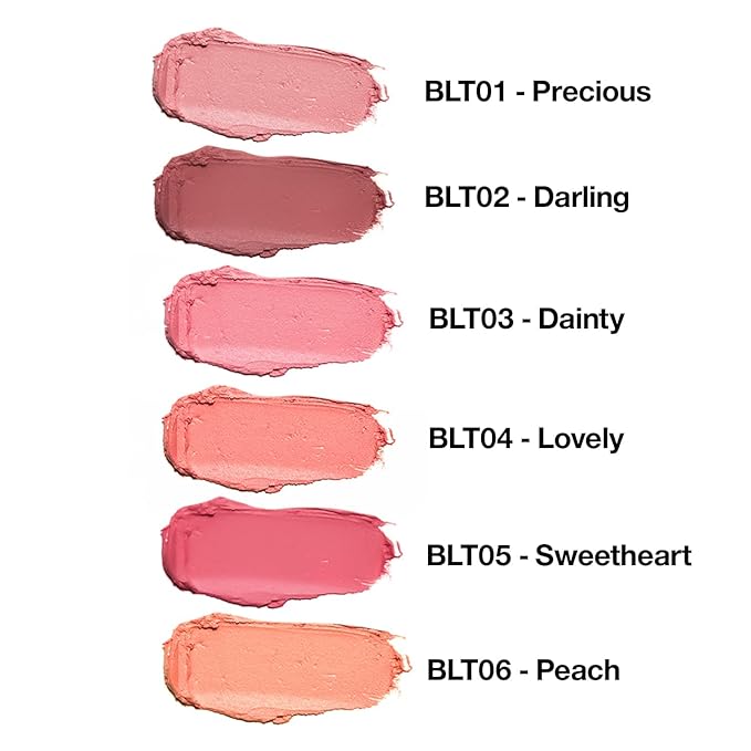 Palladio I'm Blushing 2-in-1 Cheek and Lip Tint, Buildable Lightweight Cream Blush, Sheer Multi Stick Hydrating formula, All day wear, Easy Application, Shimmery, Blends Perfectly to Skin, Sweetheart