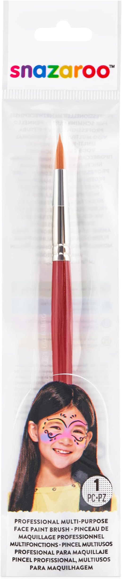 Snazaroo Professional Face Paint Brush, Multipurpose