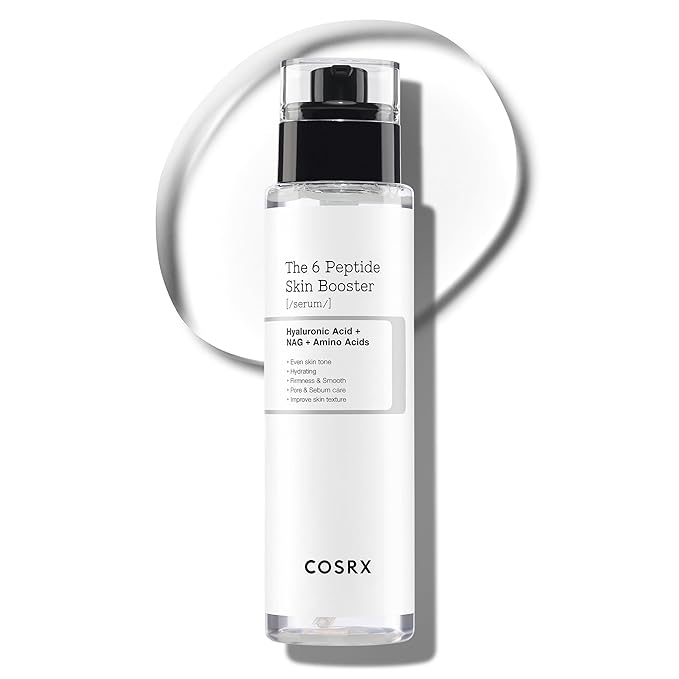 COSRX 6X Peptide Collagen Booster Toner Serum with Copper Peptides, Niacinamide & Hyaluronic Acid Skin Renewal Boosting Facial Essence for All Skin Types, Korean Skin Care, 5.07 Fl.Oz