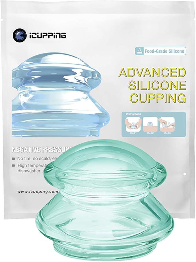 Cupping Therapy Sets (XL Size, 1 Cups) Silicone Massage Cups Vacuum Suction Cups for Body Massage…