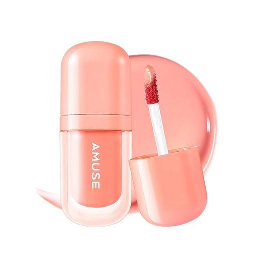 Amuse SEOUL BEBE TINT - 05 NUDE PUMPKIN | 24-hour Long-lasting Lip Stain, Plumping, Hydrating, Moisturizing, No Peel Off, Lip Care, Treatment, Non Sticky, Korean Lip Tint for Dry Lips
