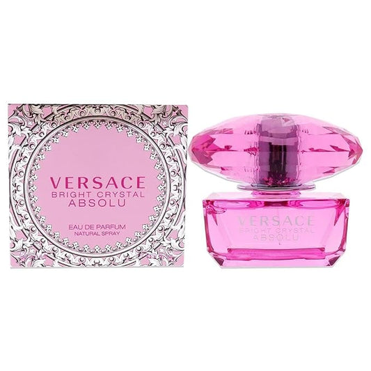 Versace Versace Bright Crystal Absolu Eau De Parfum Spray 1.7 Oz./ 50 Ml for Women By 1.7 Fl Oz