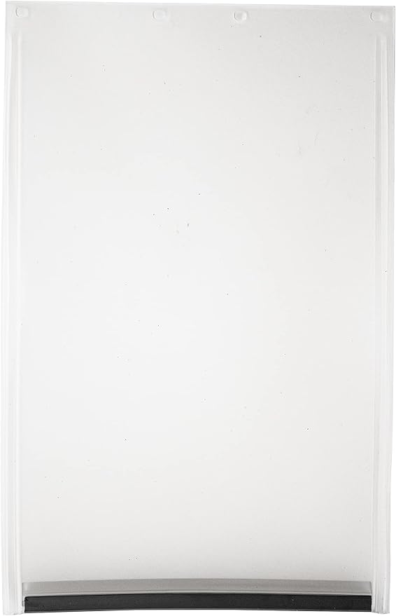 Best Pet Flap Medium Non PVC Compatible w/PetSafe PAC11-11038 - 8 1/8" x 12 7/8" Longer Lasting, Most Energy Efficient, Less Shrinkage, BPA Free (Pack of 2)