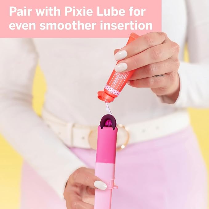 Pixie Menstrual Disc Applicator for Feminine Care - Inserts Like A Tampon - Every Woman Can Now Use Period Discs - Perfect for Long Nails - Self Sanitizer TPE Properties (Disc Applicator)