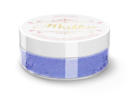 MARBLERS Fine Natural Mica Powder [Eggshell Blue] 0.11oz (3g) | Highly Pigmented | Non-Toxic, Vegan, Cruelty-Free | Eyeshadow, Body Butter, Nail Polish, Nail Art | Party, Body, Face Makeup