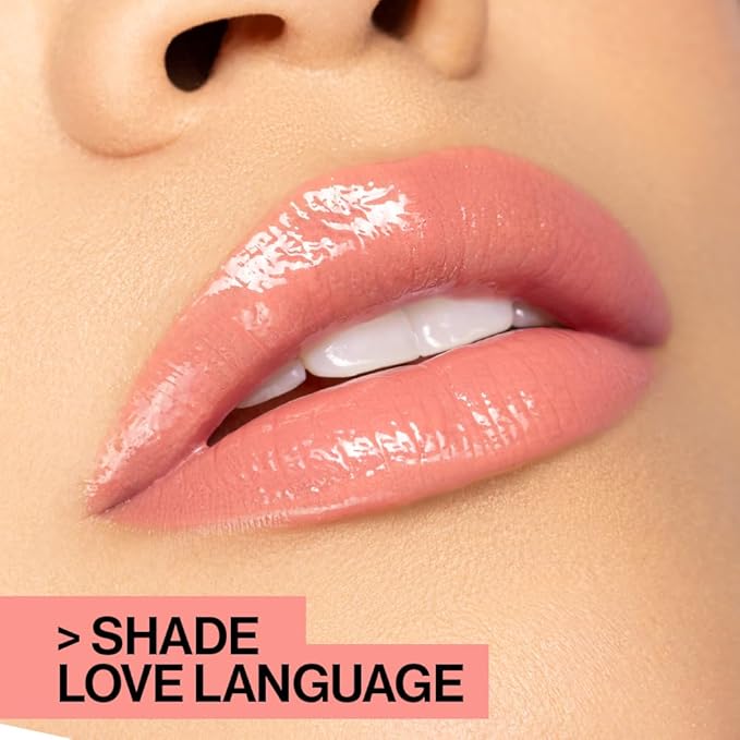 wet n wild MegaSlicks Lip Gloss, Ultra-Glossy, Vitamin-E Enriched, Ultra-Gloss High Shine Moisturizing, Cruelty-Free & Vegan - Call Me Boss