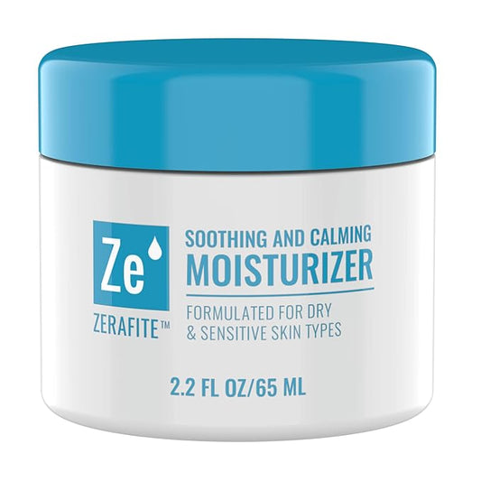 Soothing and Calming Face Moisturizer for Dry & Sensitive Skin Types (2.2 fl. oz./65 ML)