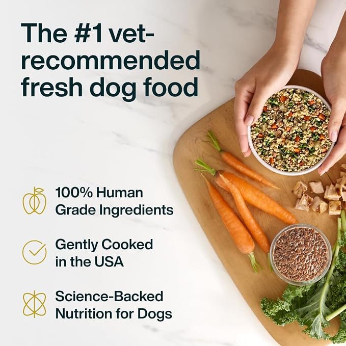 JustFoodForDogs Pantry Fresh Wet Dog Food, Complete Meal or Dog Food Topper, for Joint Health, Skin Health, Allergies, Joint & Skin Support, Pork & Quinoa - 12.5 oz (Pack of 12) | Fresh Pet Meal or Dog Food Topper for Dog Joint & Skin Health or Allergi...