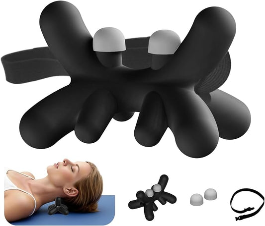 Occipital Release Tool, Release Tool for Neck for Headache Relief, Deep Nerve Release Tool with Acupressure Design Targeting Hard-to-Reach Muscles, Gift for Women & Men
