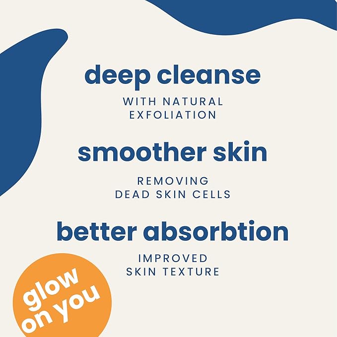 Moroccan Exfoliating Glove - Body Scrubber & Wash Mitt for Smoother Skin, Exfoliates Dead Skin Cells, Helps Even Skin Tone, Ideal for Self-Tan Removal & Keratosis Pilaris, Ingrown Hair