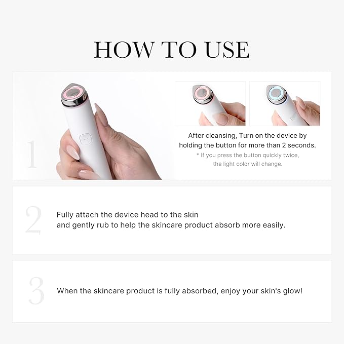 medicube Mini Booster Pro Pink | Affordable At-Home Facial Skin Care Tool for Beginners - Portable Glow Booster for Glass Skin, Boosting Absorption, Korean Skin Care for Teens