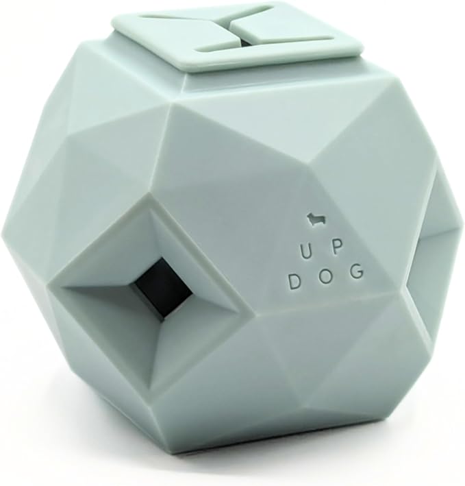 Treat Dispensing Balls for Medium Dogs and Cat Treat Dispenser Toy Interactive for Self-Play Improves Oral Hygiene, Mental Simulation, and Bordem Buster, Simple and Effective Food Toy (3.6 x 3.6 in)
