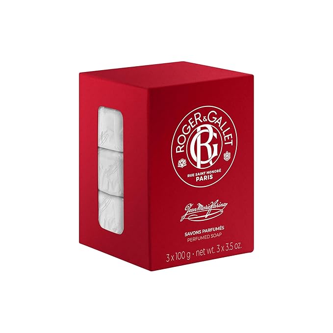 ROGER & GALLET | Body Wash & Body Soap for Women | Jean Marie Farina 3 x 3.5 oz
