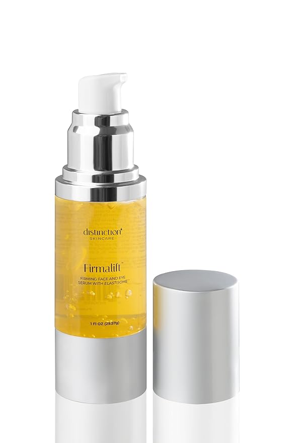 Distinction Firmalift Face & Eye Serum with Collagen & Elastisome – Anti Aging Hydrating Serum – Helps Smooth Fine Lines, Firm & Refresh Skin – Lightweight Daily Formula - 1 Fl Oz