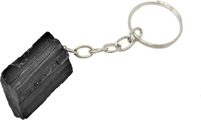 Keychain Natural Raw Stone - Crystal Healing Keychains - Healing Crystals - Reiki Chakra Healing