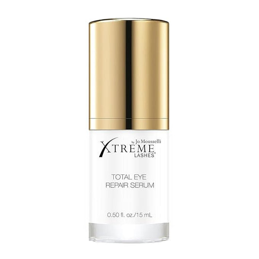 Xtreme Lashes Total Eye Repair Serum, 0.5 Fl Oz, Anti-Aging Eye Serum for Fine Lines, Wrinkles & Puffiness, Firming, Hydrating Eye Treatment for Under Eyes & Eyelids