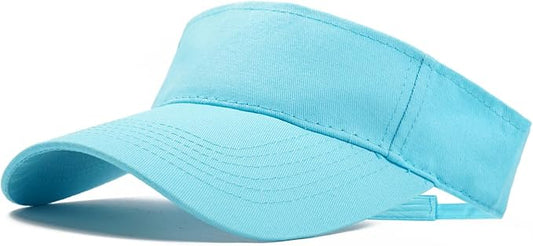 ANDICEQY Sports Sun Visor Hat, Sun Hat Visors for Women and Men for Outdoor | Adjustable Sun Visor Hats, Lightweight & Breathable, Cotton, Ideal for Running, Tennis, Golf, Outdoor Sports and Beach