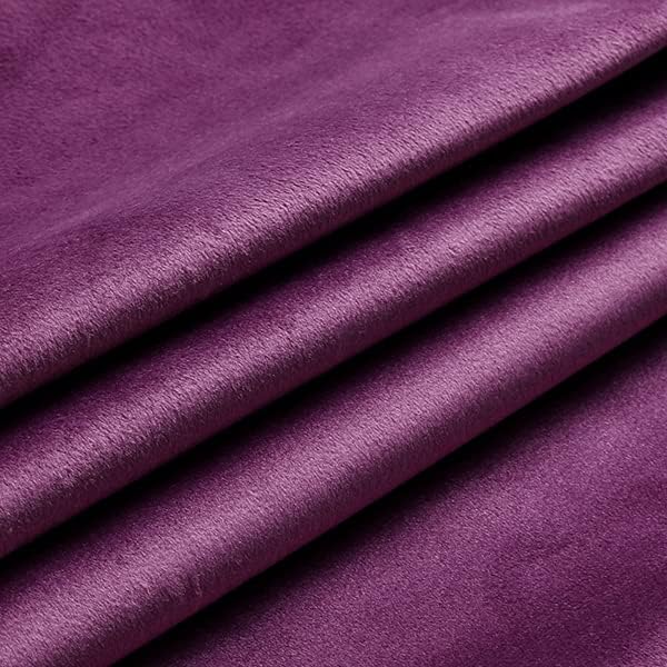NiNi ALL Purple Velvet Throw Pillow Covers 22x22 Pack of 2 Decorative Couch | Soft Solid Boho Cushion Squar Pillow Cases for Chair Sofa Bedroom Farmhouse Living room Modern Luxury Home Decor Christmas