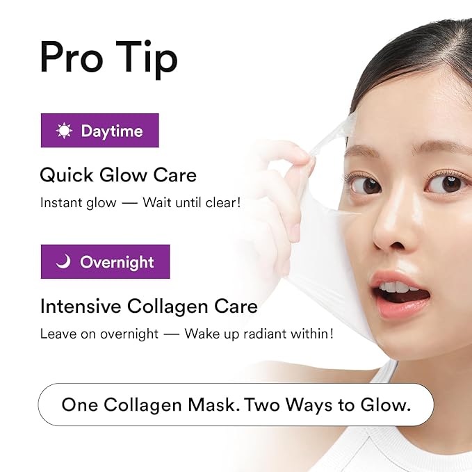 Collagen Wrapping Peel Off Facial Cream Mask with Jelly Brush, For Elasticity, Hydrating, Hydrolyzed Collagen & Peptide, Glass Skin, Korean Skincare, 2.73 Fl Oz