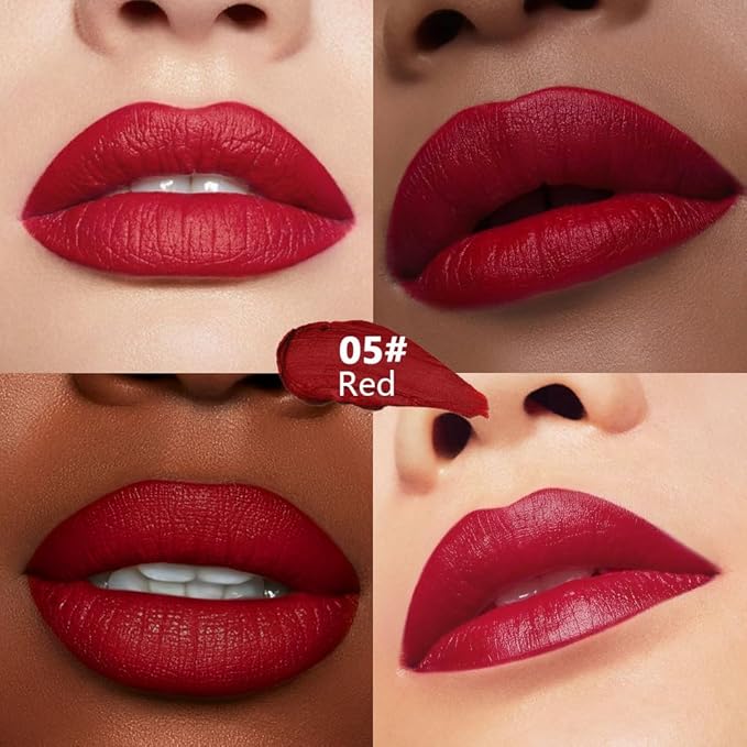 Pale Orange Matte Lipstick - Lip Crayon & Face Paint Stick for Women, Smooth Pigmented Everyday Wear, Younger-Looking Lip Makeup, Labial con color para uso diario 05