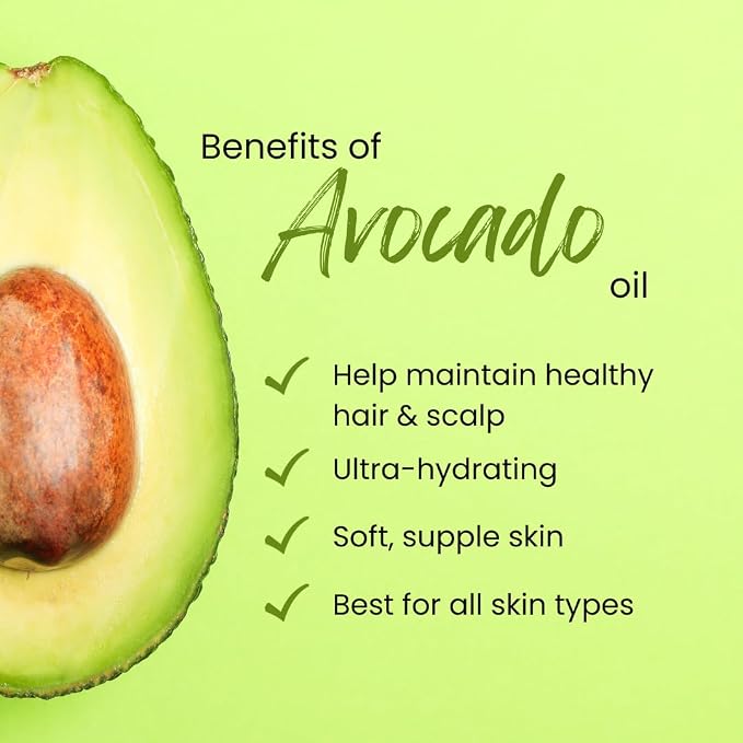 Avocado Carrier Oil – 16 fl oz (473 ml) Plastic Jug w/Cap – 100% Pure Carrier Oil - GreenHealth