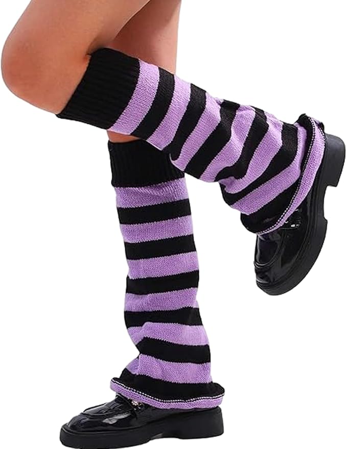 Sexybody Women's Leg Warmers Fashion Knit Warmers Long Socks Cute Y2K Kawaii Japanese Lolita Harajuku Accessories for Girls
