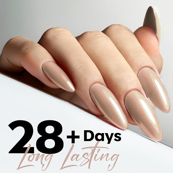 modelones Nude Gel Nail Polish Office Lady Nails Skin Tone Color Natural Nail Polish Soak Off LED UV Lamp Manicure 15ML