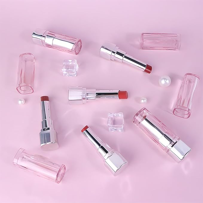 Pink Honey Tinted Lip Stain Lip Balm Lip Gloss Lipstick, Sheer Hydrating Lip Stains Tint, Moisturizing Lip Color for All Skin Tones, Nourishing Lip Balm with a Hint of Natural Black Cherry Tint (Pink)