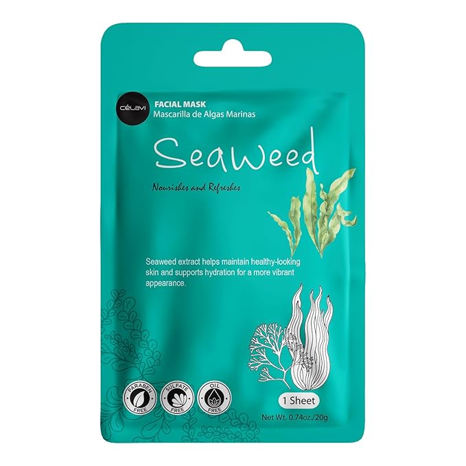 Celavi Essence Facial Face Mask K-Beauty Skincare Korea Skin Care Moisturizing (2 of each) D Set