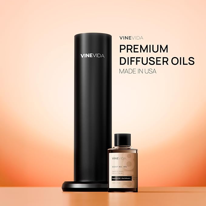 VINEVIDA [32 Fl Oz] Cashmere Fragrance Oil for Cold Air Diffusers, Essential Oils for Diffuser Oil Refill & Air Freshener Room Spray