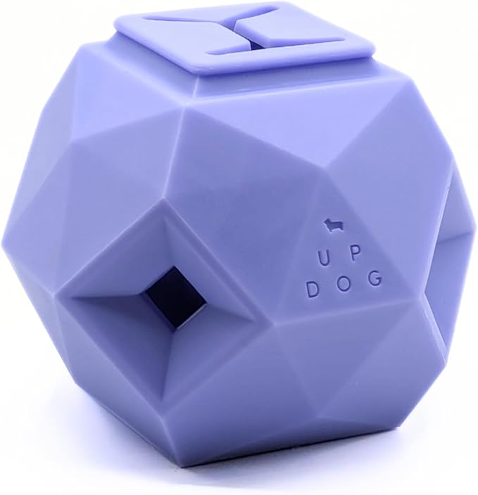 Treat Dispensing Balls for Medium Dogs and Cat Treat Dispenser Toy Interactive for Self-Play Improves Oral Hygiene, Mental Simulation, and Bordem Buster, Simple and Effective Food Toy (3.6 x 3.6 in)
