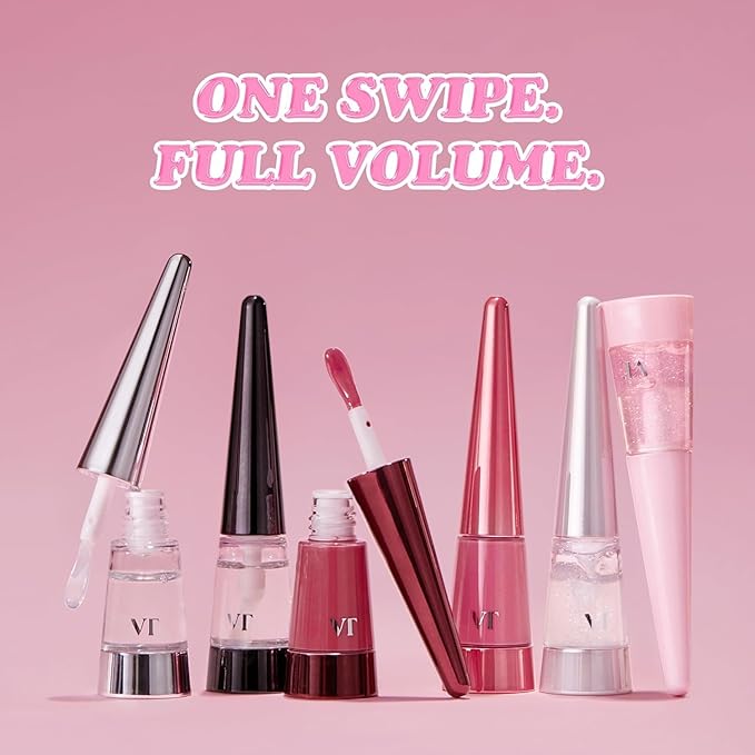 VTCOSMETICS Reedle Shot Lip Plumper, 0.15 oz (4.3 g), Moisturizing, Transparent, Lip Gloss, Stocking Stuffers, Fragrance-free, Korean Cosmetics (Expert)