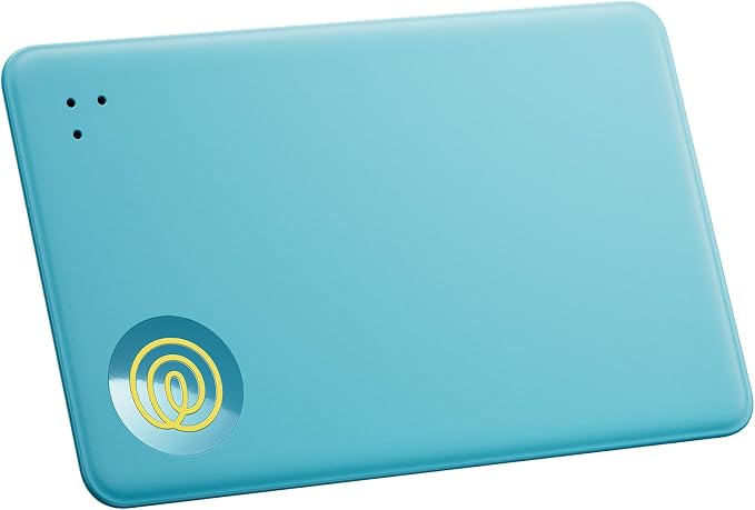 Life360 Tile Slim - Wallet Finder, Bluetooth Tracker and Item Locator for Luggage Tags, Passports and More. Both iOS and Android Compatible. Phone Finder. 1-Pack (Aqua Lemon)