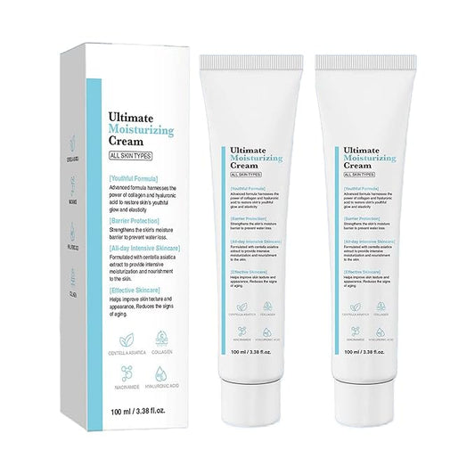 Youthful Formula Ultimate Moisturizing Cream, Korean Gel, Youthful Formula Moisturizing Cream,For All Skin Types 2pcs