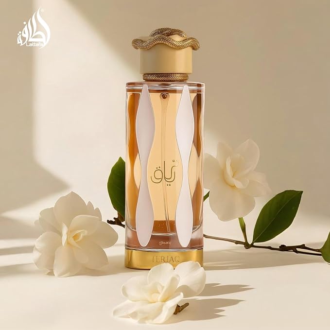 Lattafa Teriaq for Unisex Eau de Parfum Spray, 3.4 Ounce / 100 ml