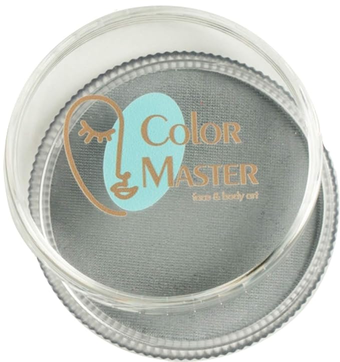 Face and Body Paint Grey(30gm)Non-Toxic High-Quality Paint for Children and Adults Halloween Makeup, Costumes, Festivals