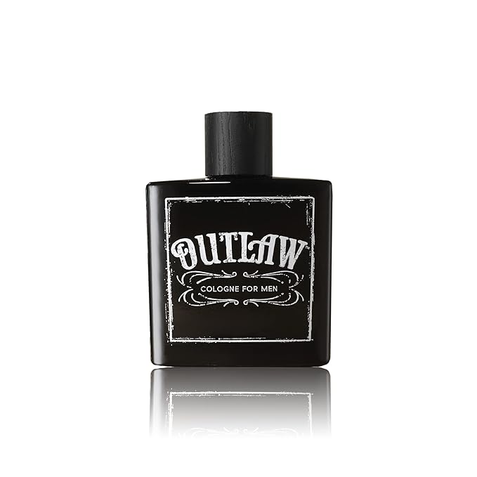 Tru Western Outlaw Men’s Cologne Spray, Bergamot, Lavender, Fir Balsam, Amber, Sandalwood & Mahogany Woods Notes, 3.4 fl oz (100 ml)