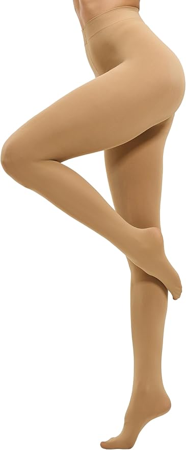 CozyWow Women's 80D Soft Opaque Tights, High Waist Solid Color Womens Tights with 30+ Colors
