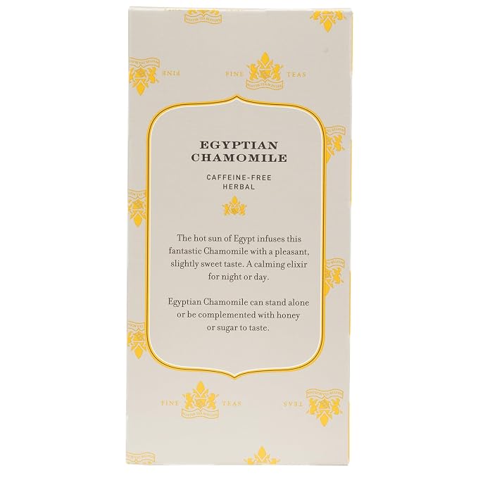 Harney & Sons Fine Teas Egyptian Chamomile - 20 Tea bags, 20 Count (Pack of 1)