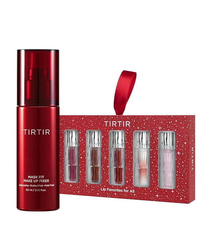 All Day Stay Gift Duo | Holiday Lip Kit & Red Make Up Fixer