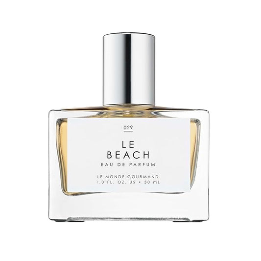 Le Monde Gourmand Le Beach Eau de Parfum Spray Perfume for Women, Coconut Water, Jasmine & Vanilla Bean Beach Scent, Vegan & Cruelty Free, 1 fl oz (30 ml)