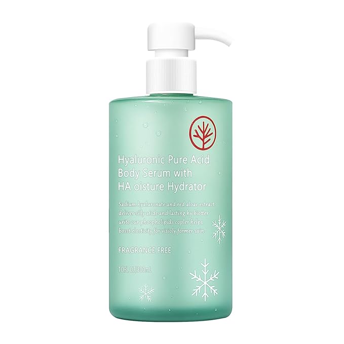 HA Hyaluronic Acid Body Serumr – Acido Hialuronico Body Serum, Lightweight Fast-Absorbing Body Care for Deep Hydration & Silky Smooth, Non-Greasy Skin