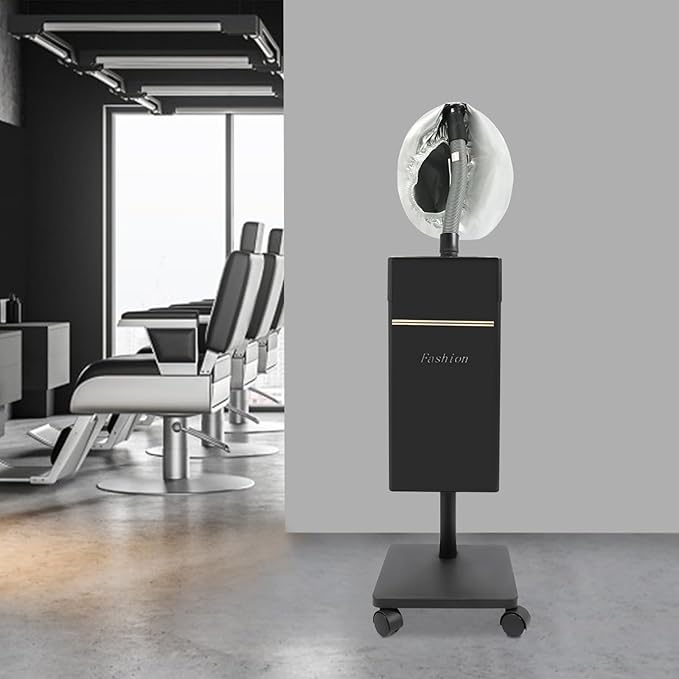 110V 600W Nano Hair Steamer Machine, Professional Micro Mist Salon Hair Processor, Salon Spa Equipment Vertical Nano Hair Steamer for Deep Hair Care Repair, Hair Styling